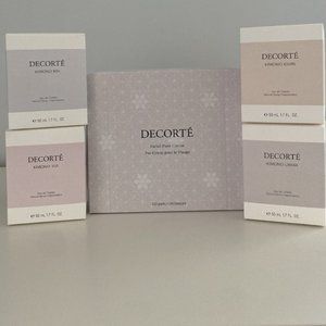 *NEW IN BOX* Decorte eau de toilette set (set of four fragrances)